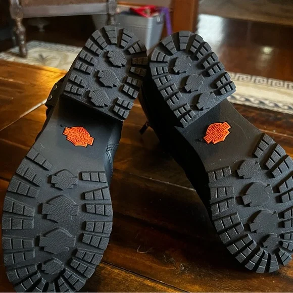 Harley-Davidson Women's Black Moto Boots - Picture 3 of 9